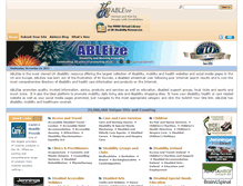 Tablet Screenshot of ableize.com